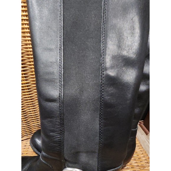 Naturalizer Womens Black Leather‎ Knee High Riding Walking Boots Size 6.5 US - Picture 2 of 8